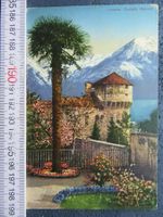 LOCARNO CASTELLO VICONTI 1924 TICINO AK