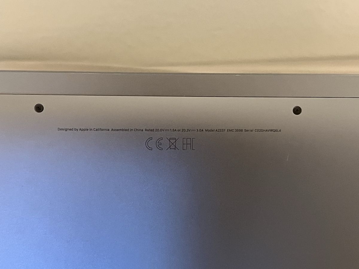 Apple Notebook: MacBook Air M1 13 zoll  2020 – Difettoso da Adliswil venduto da Pacifoll 4