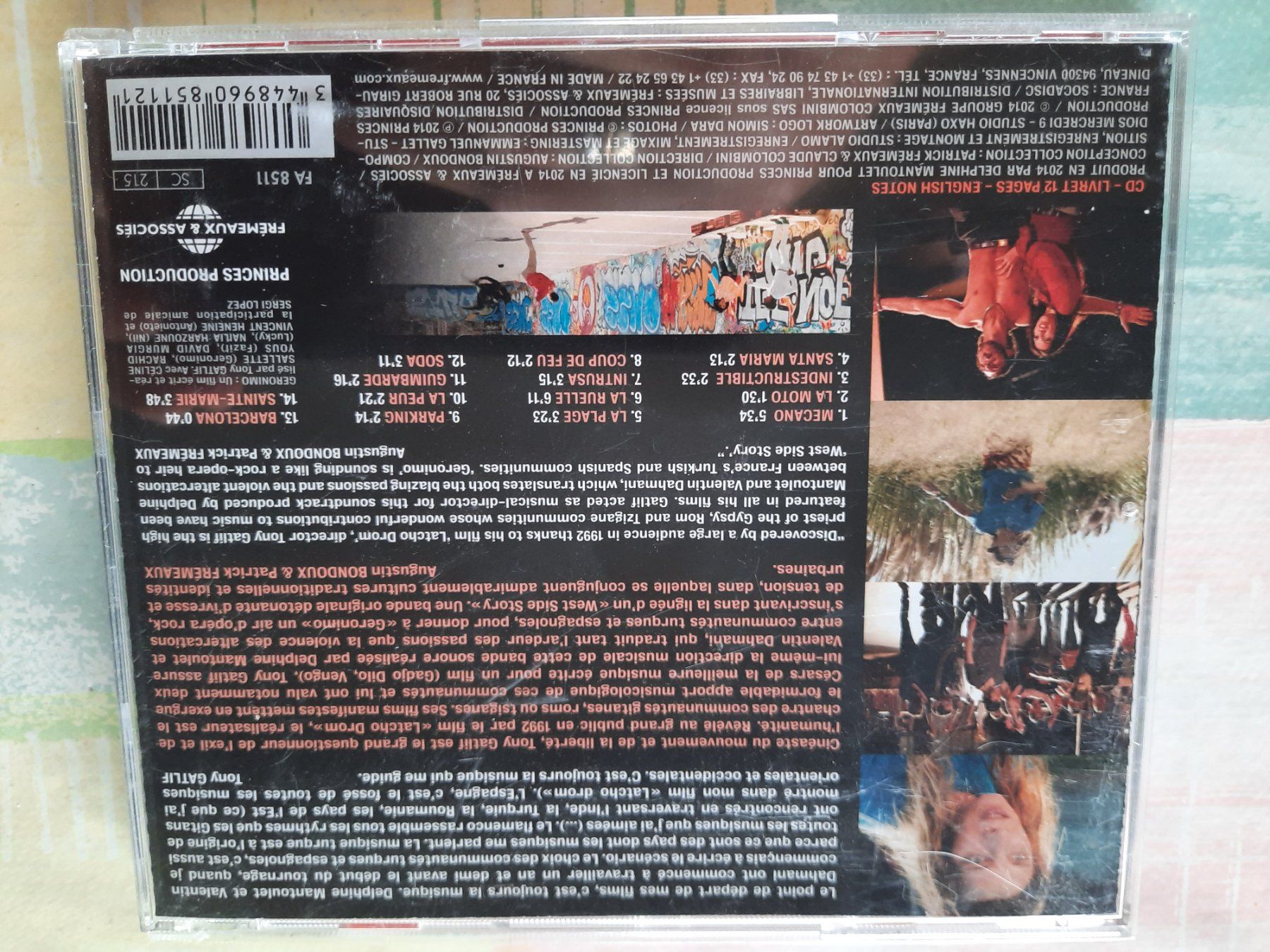 CDs: Cd Score Film Geronimo – D'occasion à Pully par bro_n52j 1