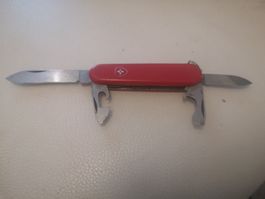 Rotes Victorinox Offiziersmesser Taschenmesser, gebraucht,
