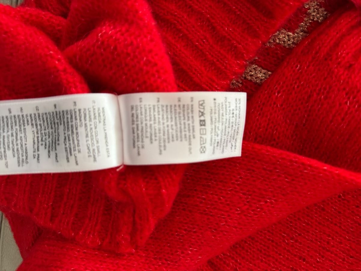 Gant Maglioni & Felpe: Gant Pullover rot mit Logo Schriftzug Grösse S – Usato da Zollikon venduto da snowflake10- 5