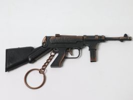 Schlüsselanhänger MG Maschinengewehr Gun