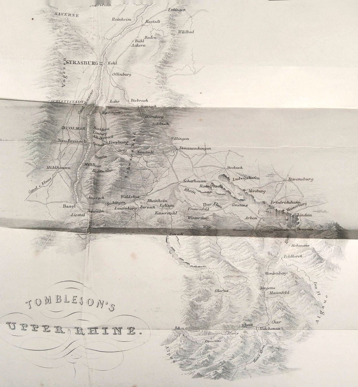 Bücher: Tombleson Upper Rhine mit 69 Ansichten 1836 – Gebraucht aus Rafz von booksell 2