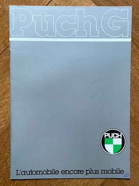 Brochure Catalogue Militaire Puch Steyr 1985 - Saviem Renault TRM 4000 - Occasion Collection