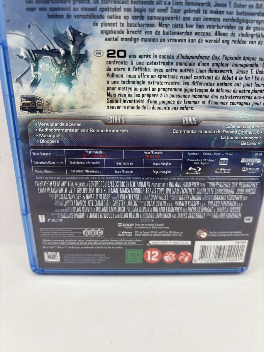 Tutti i DVDs: Blu-ray Independence Day Resurgence – Usato da Genève venduto da sho_67qj 2