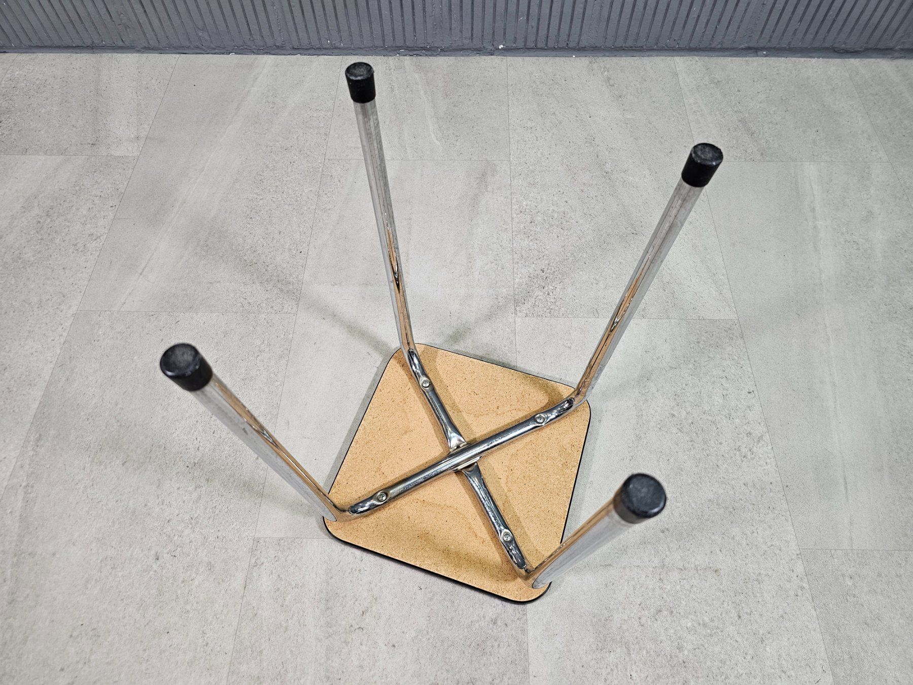 Hocker: Kelco braun Küchenhocker, 1970 Tabouret, Schemel, Hocker – Gebraucht aus Nottwil von Wondewa-Shop 6
