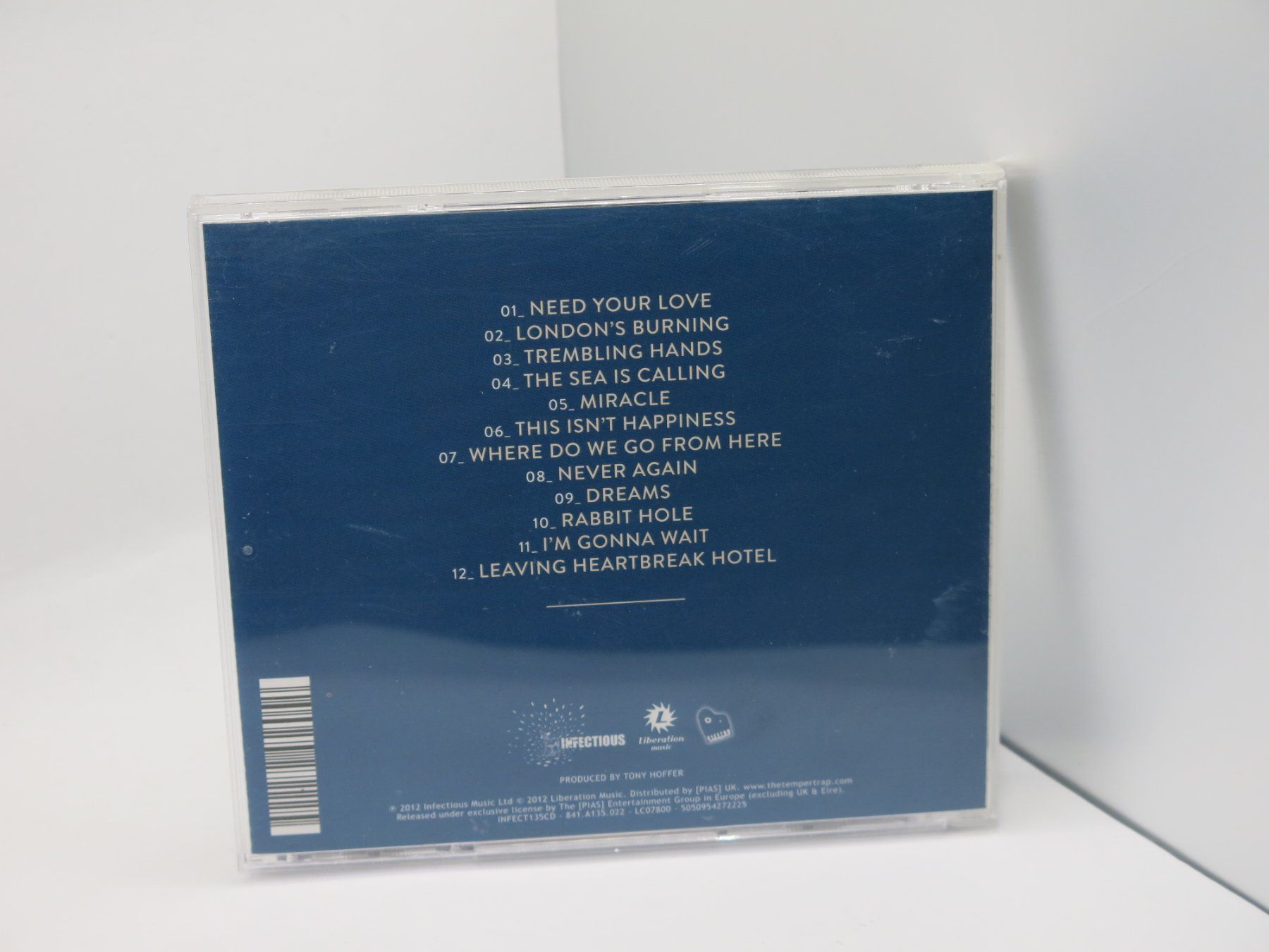 CD: CD The Temper Trap – The Temper Trap – Usato da Ernetschwil venduto da luisvonerni 2