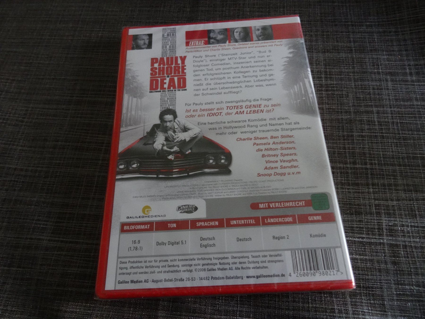Tutti i DVDs: Pauly Shore is Dead DVD NEUWARE – Nuovo e nell'imballaggio originale da Olten venduto da Disc-Verkauf 1