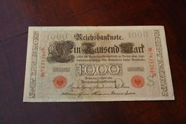 Allemangne 1 000 Mark Berlin 1910