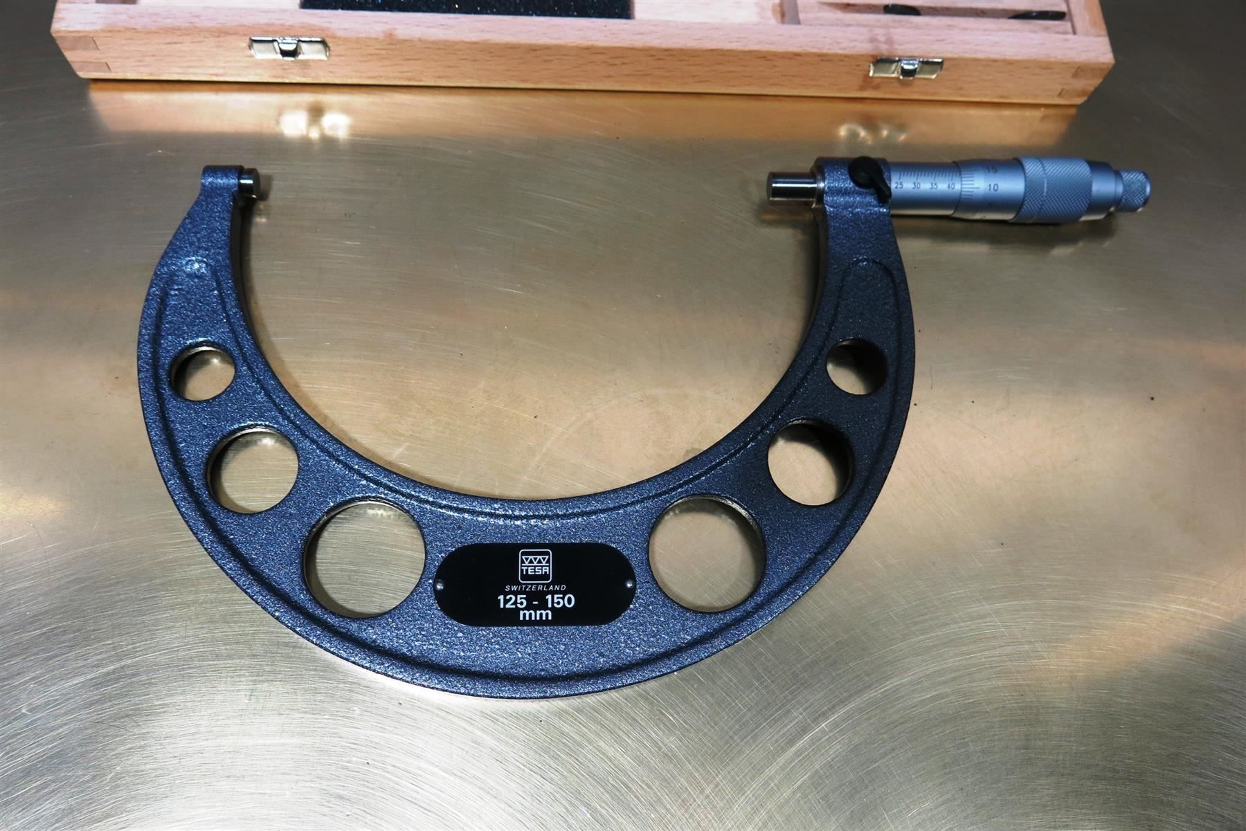 Tesa Misurare: Aussenmicrometer 125-150mm Tesa – Usato da Laufenburg venduto da Sirluger 2