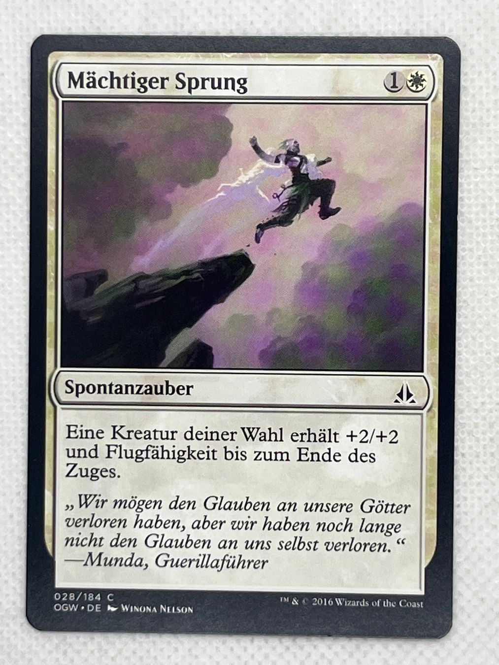 Magic The Gathering Carte collezionabili: Magic the Gathering MTG: Mächtiger Sprung - Common! Top! – Usato da Hinterkappelen venduto da Kim1992