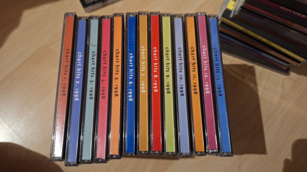 Cds Chart Hits 1998 (Gebraucht) in Wanzwil für CHF 5 mit Lieferung