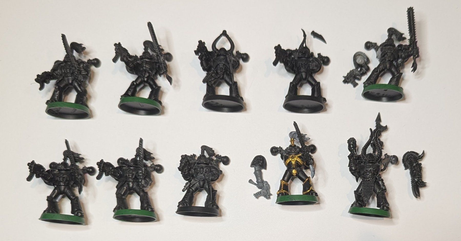 Statuette: Chaos Space Marines 10x Plastic – Usato da Mels venduto da AlphaKorsun