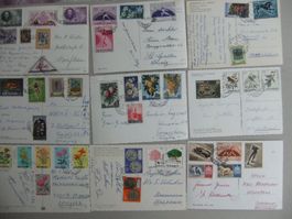 23 Stück grossformatige Ansichtskarten von San Marino
