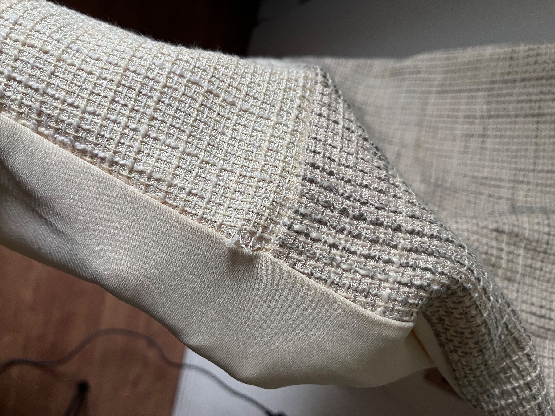 Vestiti: Zerba tweed mix kleid gr L – Usato da Baar venduto da DealDiHei 4