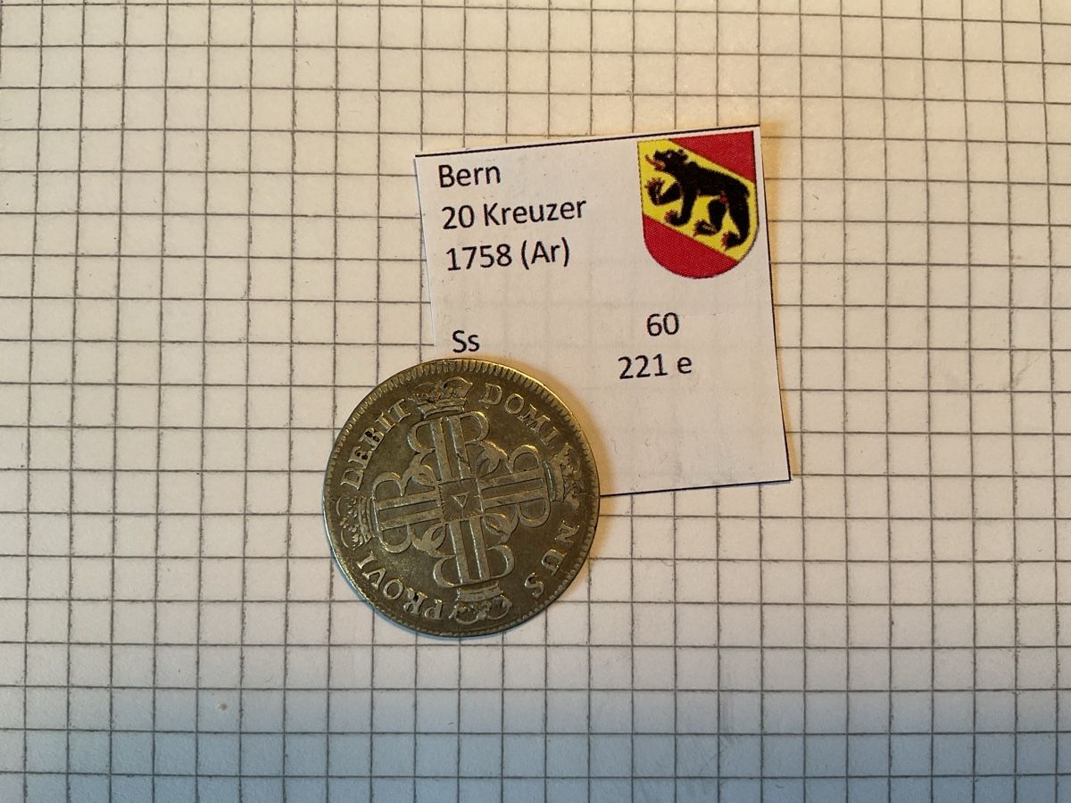 Toutes les monnaies: Schweizer Münze Kt. Bern – D'occasion à Ursenbach par tho_8s6p