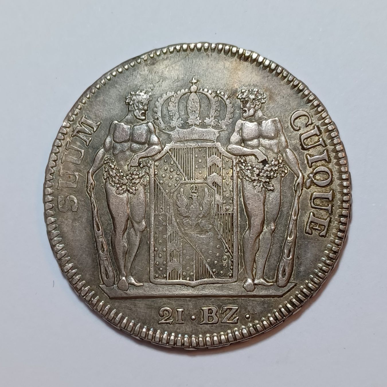 Tutti le monete: 21 Batzen 1799 Neuenburg – Usato da Pfäffikon ZH venduto da Schweizer_Muenzen 1