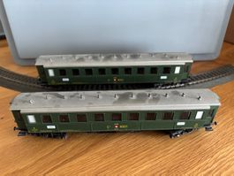 2x Märklin 4138 H0 SBB Schnellzugwagen 8901