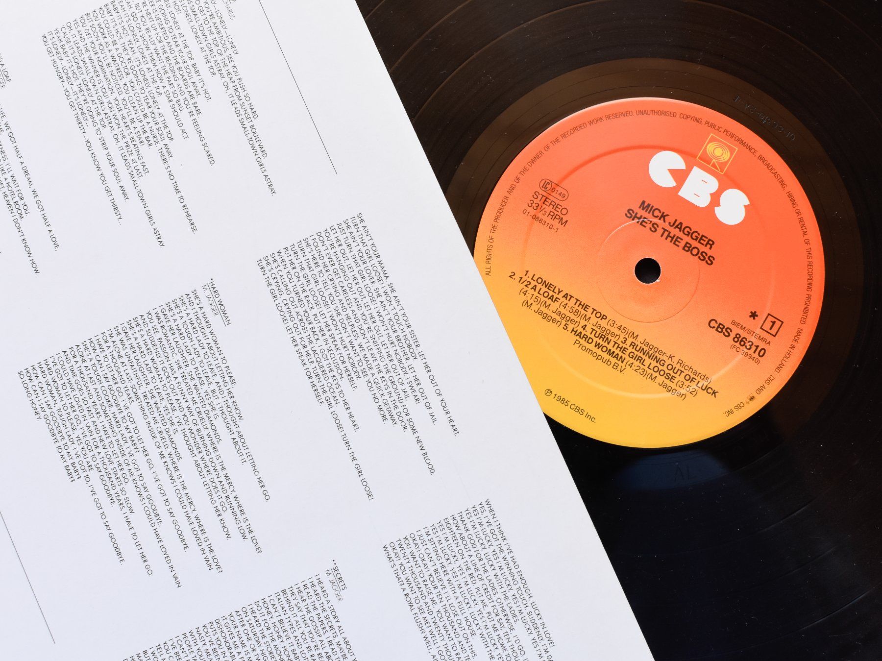 Dischi in vinile: Mick Jagger - She's the Boss – Nuovo (secondo la descrizione) da Belmont-sur-Yverdon venduto da ag97 2