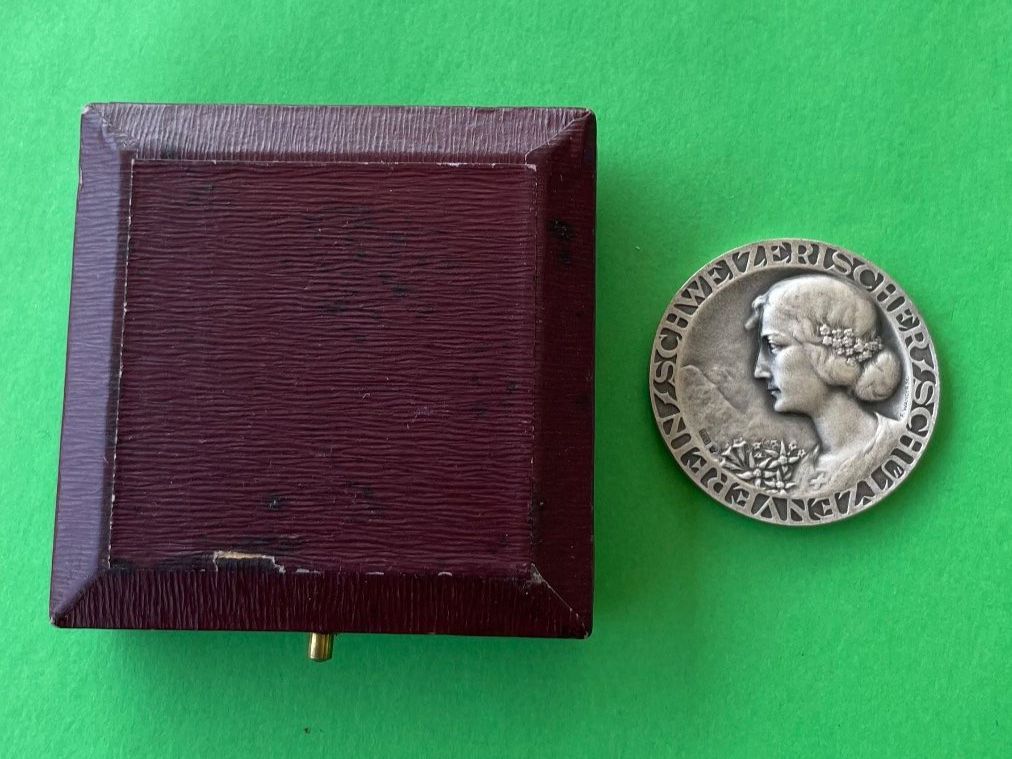 Medaglie: Schweizerische Schuetzenmedaille, Silber 925 – Usato da Bremgarten AG venduto da Schussi 3