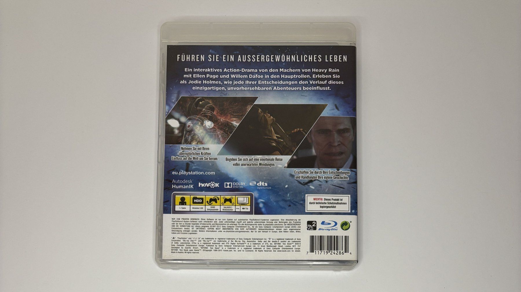 Spiele: PS3 - Beyond: Two Souls – Gebraucht aus Allschwil von Bullach 2
