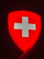 Lampe lightbox Victorinox logo 1957 F
