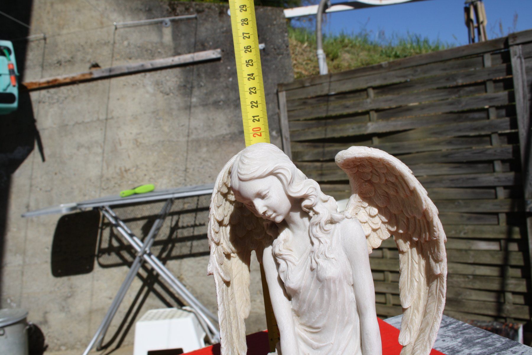 Statuette: ENGEL ENGELSFIGUR MIT TEELICHT – Usato da Wauwil venduto da Pneuedy 6