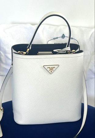 Prada weiss - Saffiano Leder - Top Zustand