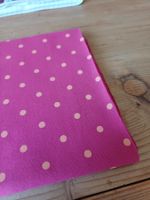 Neuer Jersey Baumwolle Baumwolljersey pink Punkte 56x140 cm