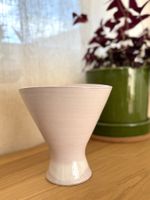 Frühe Margrit Linck Vase - Fisch-Stempel – Handgemacht