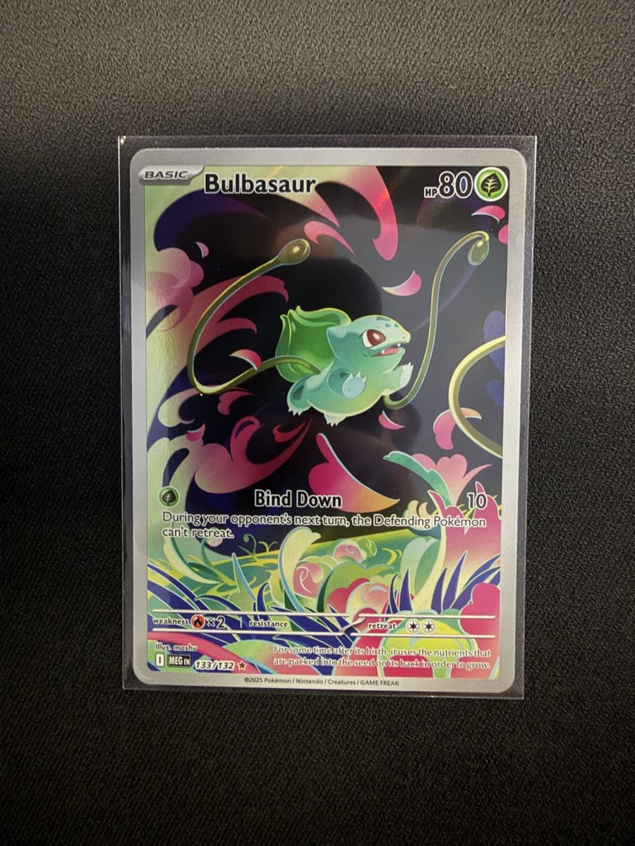 Pokémon Carte collezionabili: Pokémon Bulbasaur 133/132 – Mega Evolution – Usato da Basel venduto da Phantom_Consulting