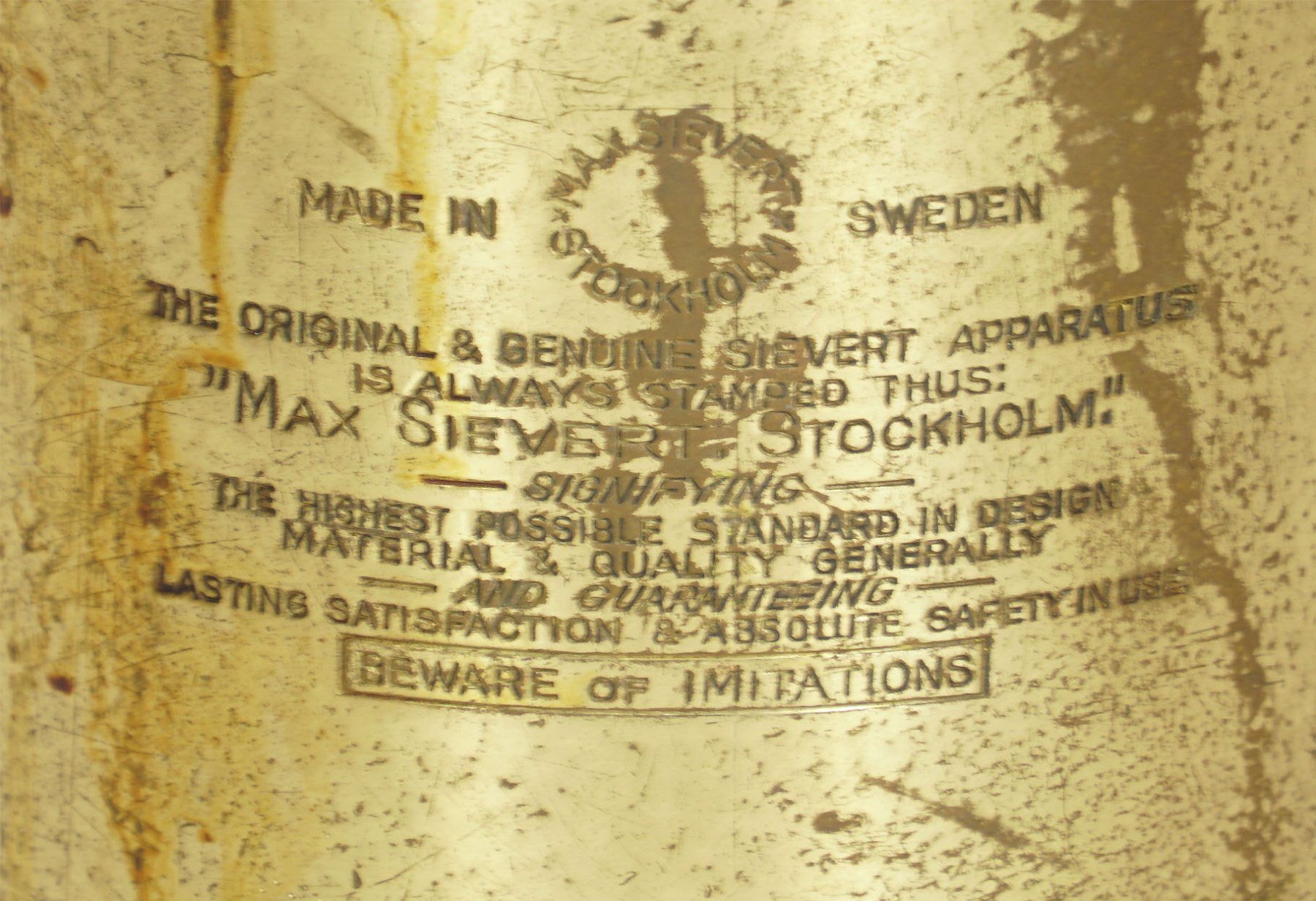 Tutti gli attrezzi: antike Lötlampe - Bunsenbrenner Sievert Sweden – Usato da Meggen venduto da Trouvaillen 6
