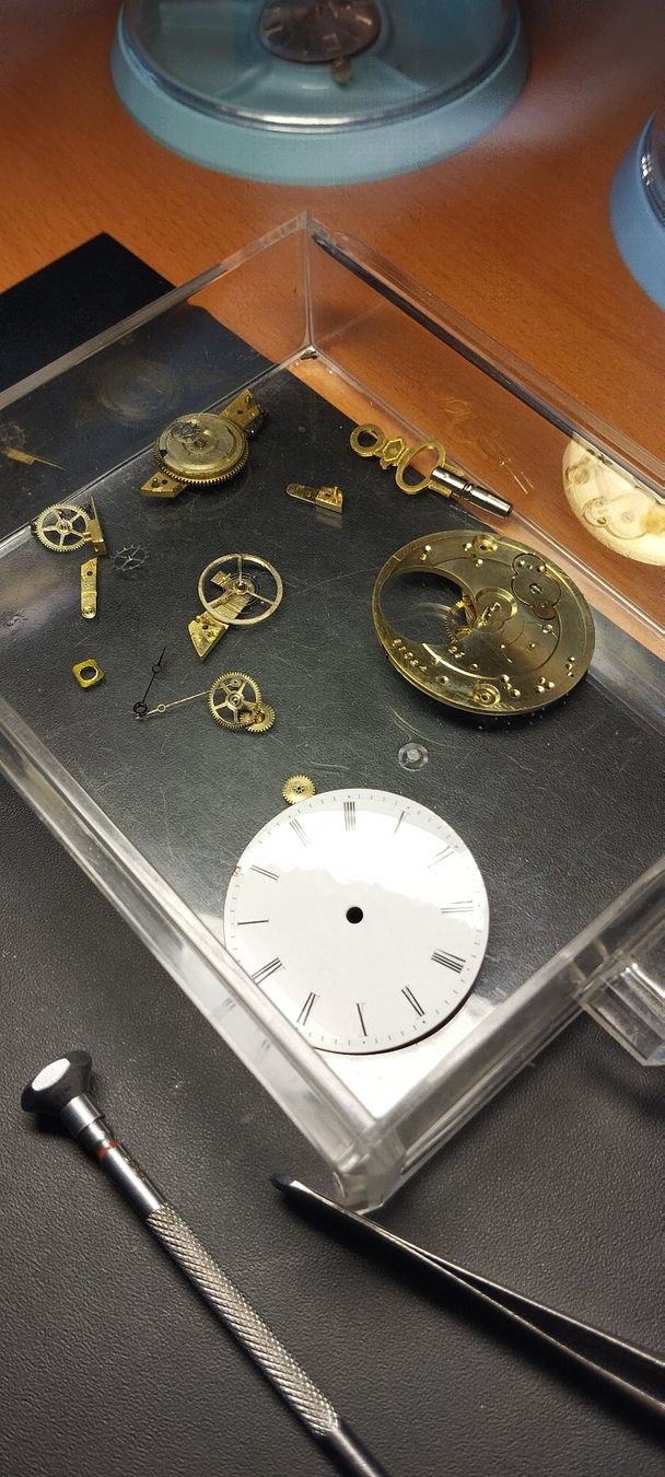 Orologi: montre de poche 19eme siècle – Usato da La Chaux-de-Fonds venduto da jac_9llg 7