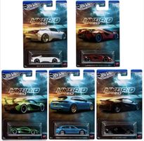 Hot Wheels Silver Series - Hybrid Speed komplettes Set
