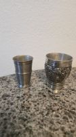 2er Set Zinnbecher 95% – Weinbecher & Schnapsbecher