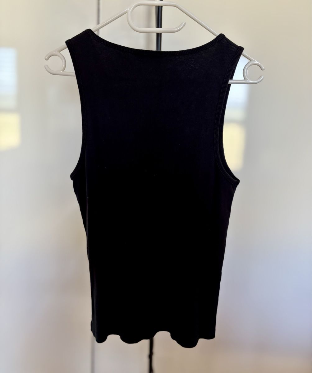 Zara T-shirt: Debardeur noir ZARA - Taille S – Usato da Denens venduto da RomainSecondeMain 2