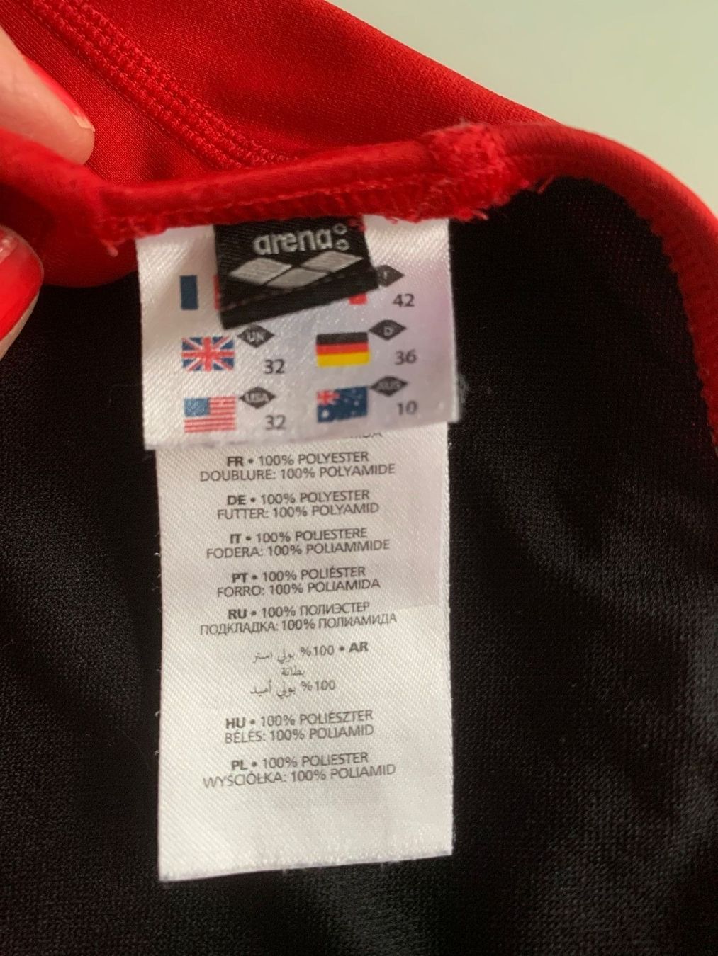 Arena Costumi da bagno & Bikini: Badeanzug Arena  Damen rot – Nuovo (secondo la descrizione) da Adliswil venduto da Jessik0 3