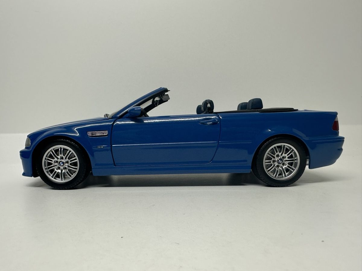 Kyosho Modellini d'auto: BMW M3 E46 Cabriolet 1:18, blau, KYOSHO – Usato da Zofingen venduto da rf9_x2xt 2