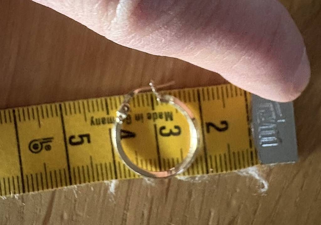 Orecchini pendenti & Orecchini a lobo: Créoles en or jaune 18K – Usato da Lausanne venduto da Lara86 2