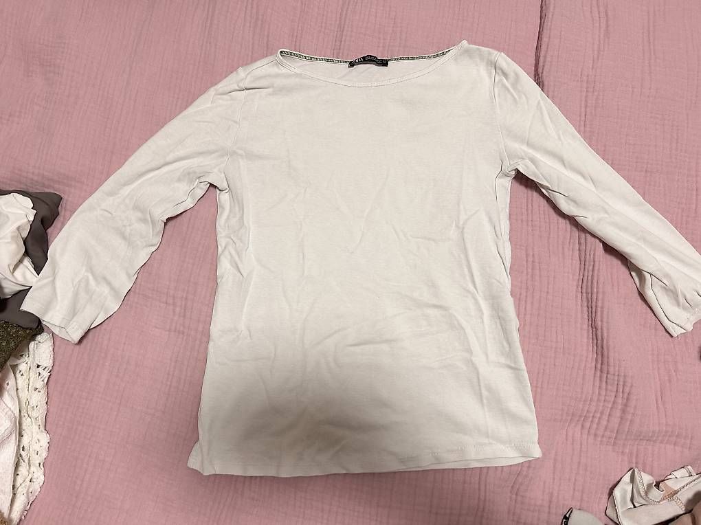 Maglioni & Felpe: Weißes Langarmshirt – Usato da Zürich venduto da ruh_qrn7