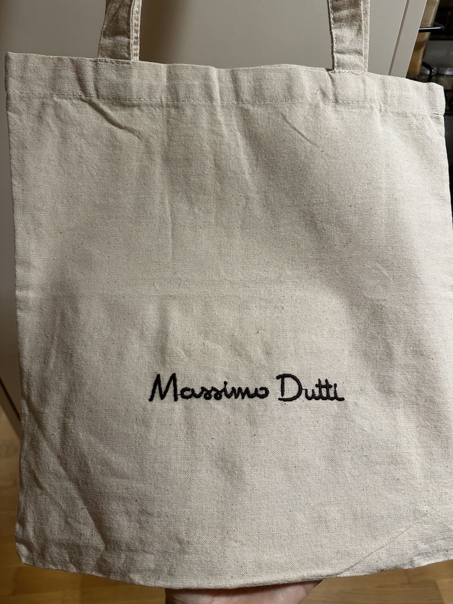 Massimo Dutti Borse: Massimo Dutti Canvas Shopper Bag New – Nuovo (secondo la descrizione) da Stäfa venduto da gra_d5rt