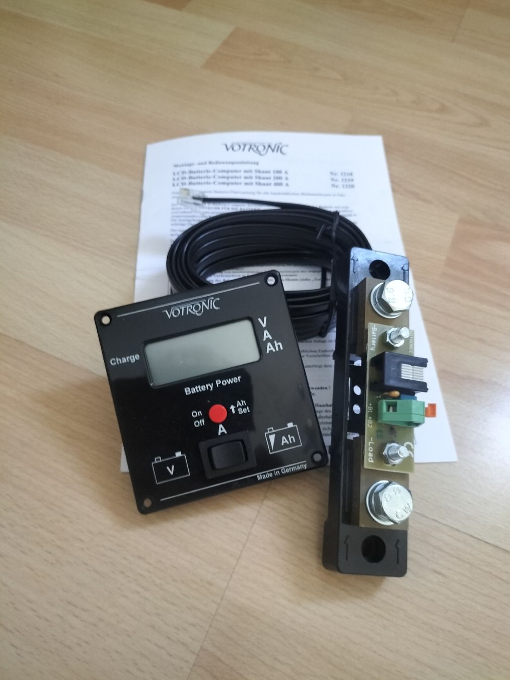 Votronic Componenti elettronici: Votronic LCD-Batterie-Computer mit Shunt 100A – Nuovo (secondo la descrizione) da Geuensee venduto da Megi45