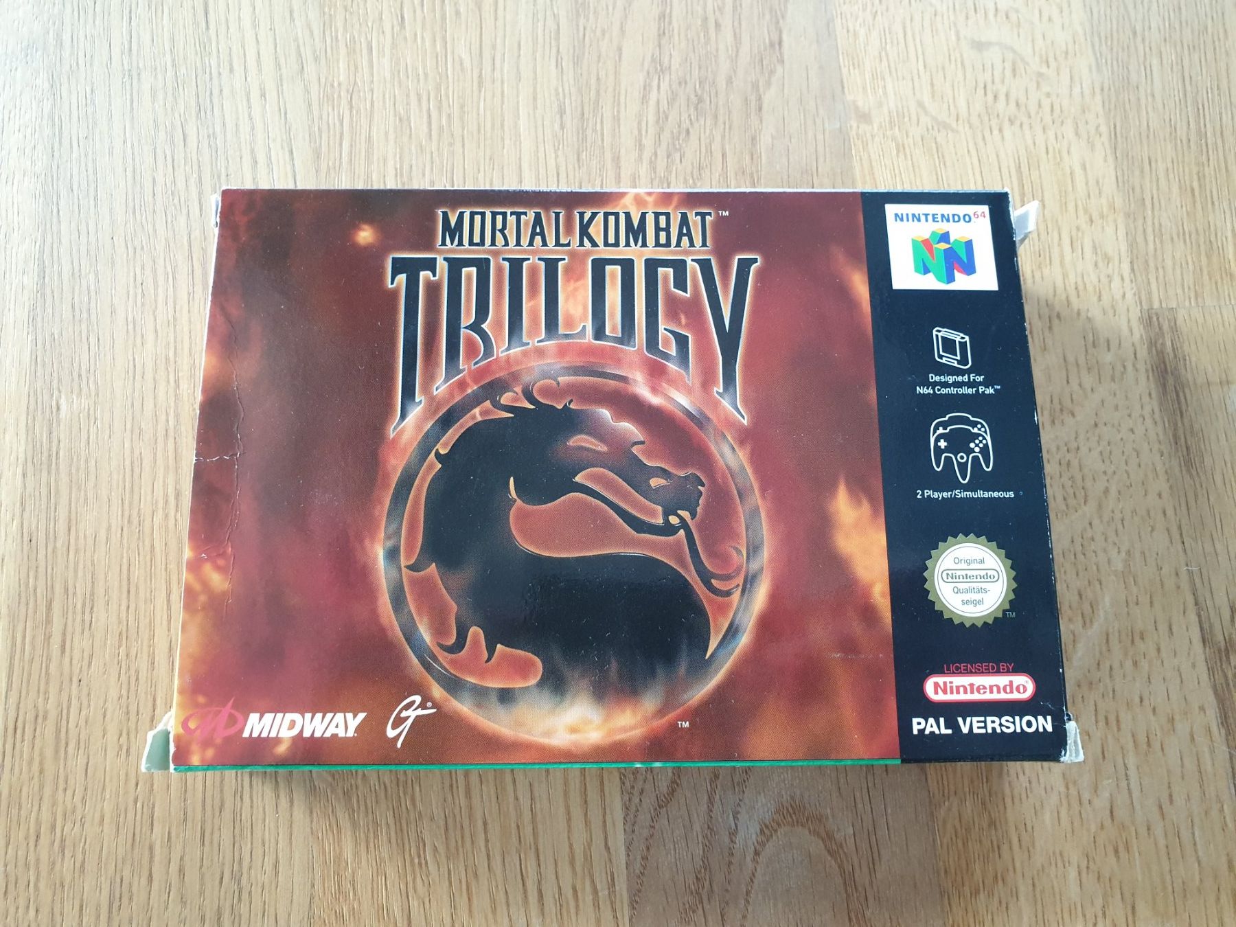 Giochi: Mortal Kombat Trilogy - N64 - Nintendo 64 – Usato da Rain venduto da Laupia 2