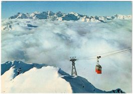 Verbier - Luftseilbahn Attelas