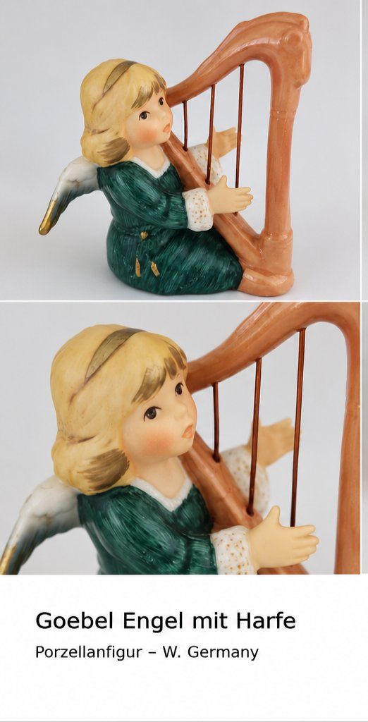 Figuren: Engelsfigur mit Harfe von Goebel – Gebraucht aus Solothurn von AlexaStein