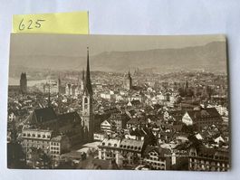 Alte Ansichtskarte Zürich Generalansicht