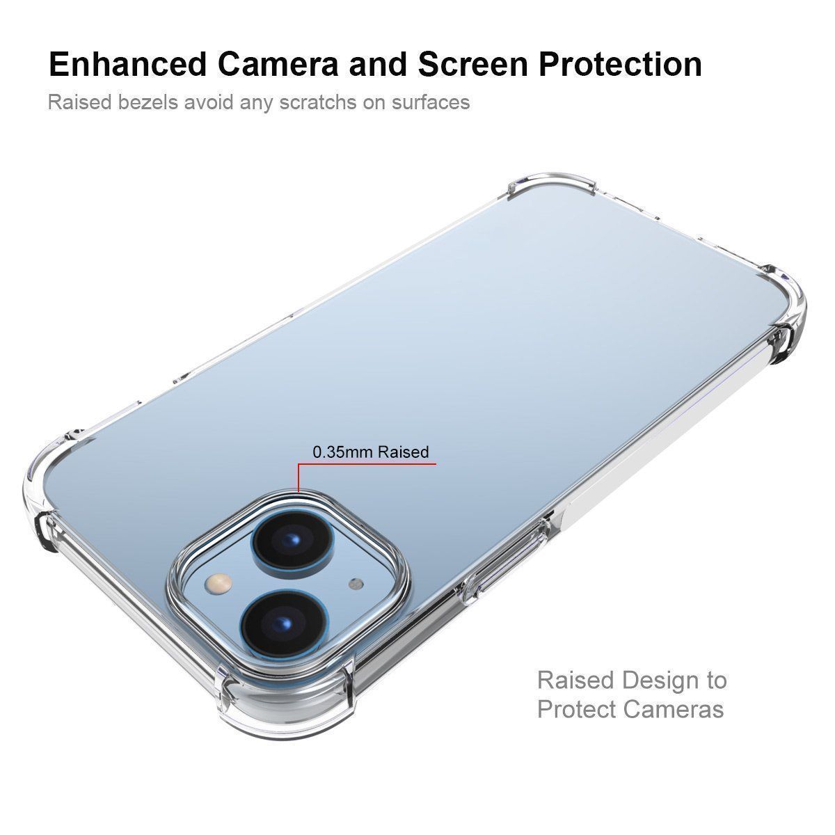 Cover & Protezioni schermo: iPhone 14 PLUS Hülle Etui CLEAR Case Cover Tasche ROBUST – Nuovo e nell'imballaggio originale da Volketswil venduto da coverandmore 3
