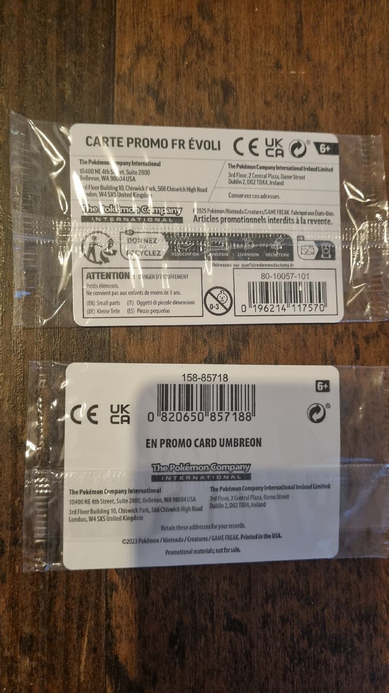 Pokémon Carte collezionabili: pokemon promo – Nuovo e nell'imballaggio originale da Chavornay venduto da Pesche1991 1