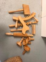 Maderotherapie-Set aus Holz – Massagewerkzeuge und Massagero