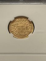 Goldvreneli 20 Fr. 1947 B, Top Zustand! Schöne Münze